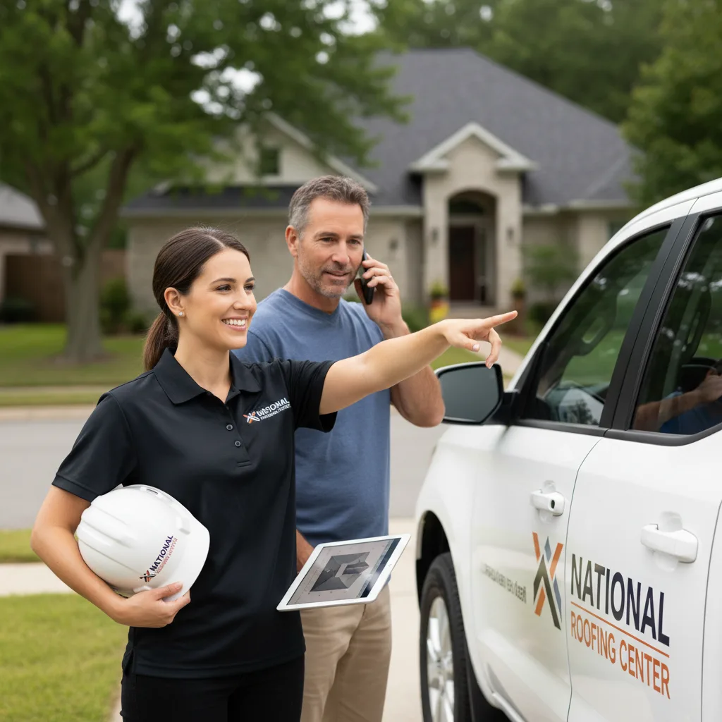 National Roofing Center customer support in Sherman